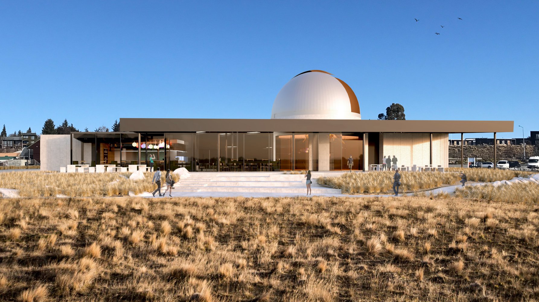 Earth & Sky – Observatory in Lake Tekapo